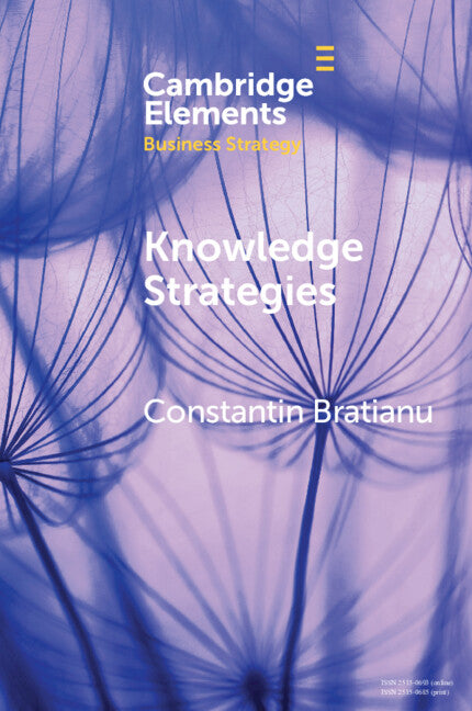 Knowledge Strategies (Paperback / softback) 9781108818858