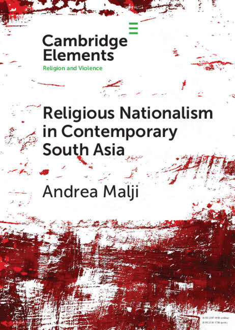 Religious Nationalism in Contemporary South Asia (Paperback / softback) 9781108825672