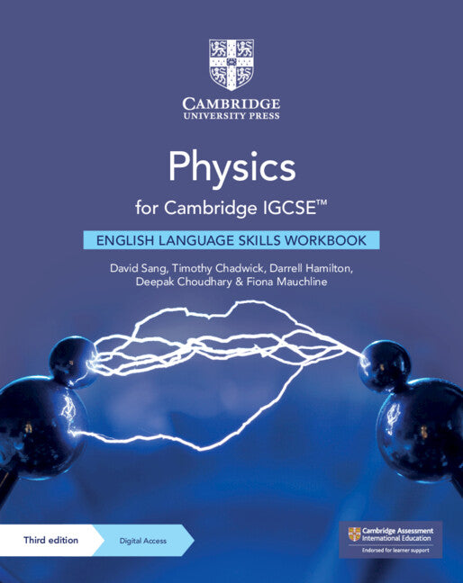 Physics for Cambridge IGCSE™ English Language Skills Workbook with Digital Access (2 Years) (Multiple-component retail product) 9781108826792