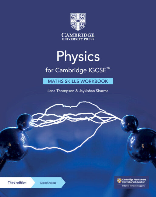 Physics for Cambridge IGCSE™ Maths Skills Workbook with Digital Access (2 Years) (Multiple-component retail product) 9781108827355