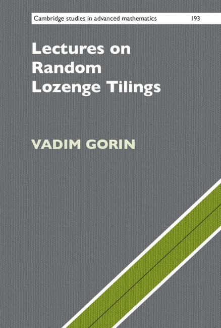 Lectures on Random Lozenge Tilings (Hardback) 9781108843966