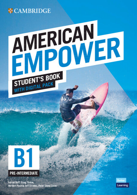 American Empower Pre-intermediate/B1 Student's Book with Digital Pack (Multiple-component retail product) 9781108849692