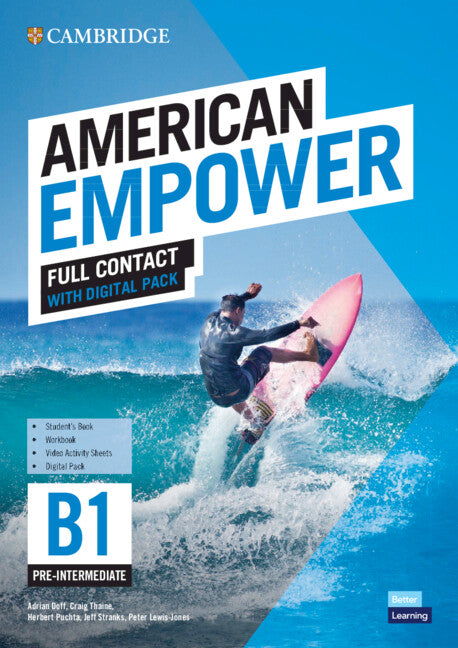 American Empower Pre-intermediate/B1 Full Contact with Digital Pack (Multiple-component retail product) 9781108849722