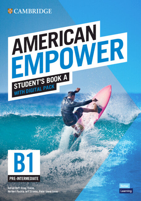 American Empower Pre-intermediate/B1 Student's Book A with Digital Pack (Multiple-component retail product) 9781108849753