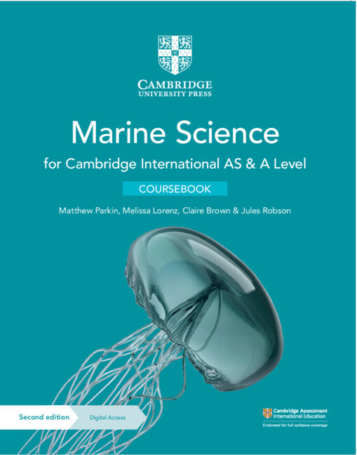 Cambridge International AS & A Level Marine Science Coursebook with Digital Access (2 Years) (Multiple-component retail product) 9781108866064