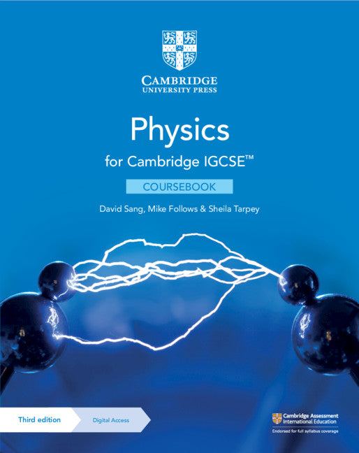 Cambridge IGCSE™ Physics Coursebook with Digital Access (2 Years) (Multiple-component retail product) 9781108888073