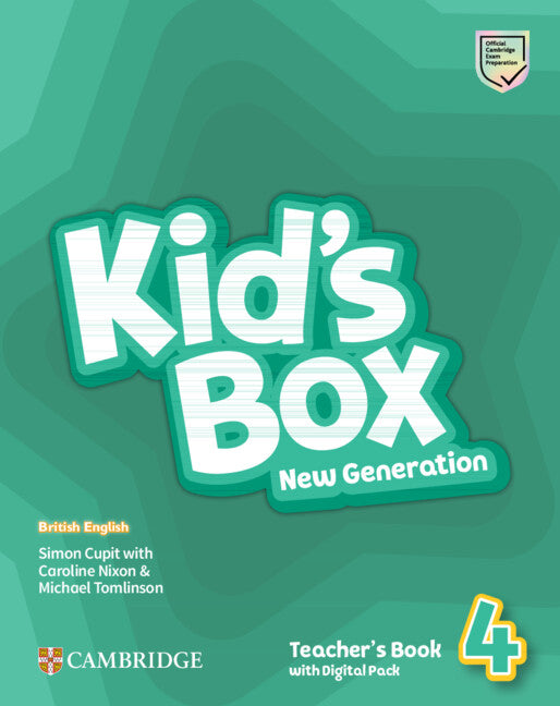 Kid's Box New Generation Level 4 Teacher's Book with Digital Pack British English (Multiple-component retail product) 9781108889995