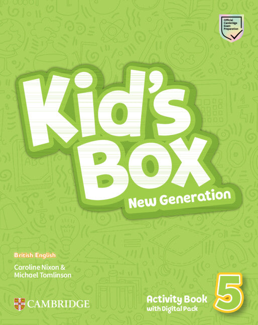 Kid's Box New Generation Level 5 Activity Book with Digital Pack British English (Multiple-component retail product) 9781108890038