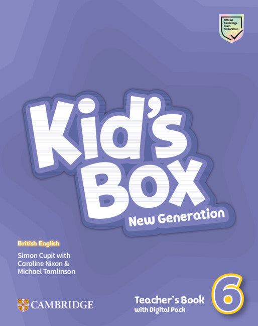 Kid's Box New Generation Level 6 Teacher's Book with Digital Pack British English (Multiple-component retail product) 9781108894913