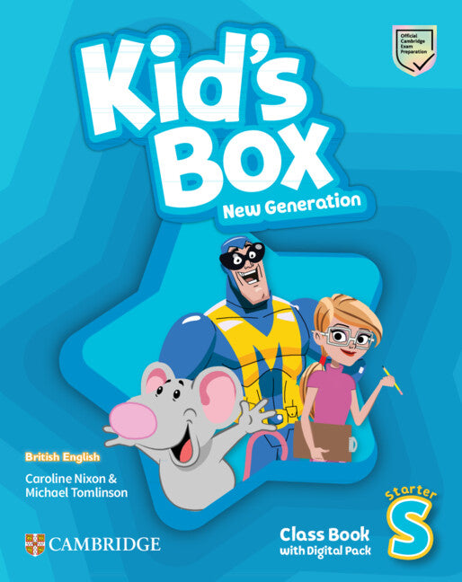 Kid's Box New Generation Starter Class Book with Digital Pack British English (Multiple-component retail product) 9781108895408