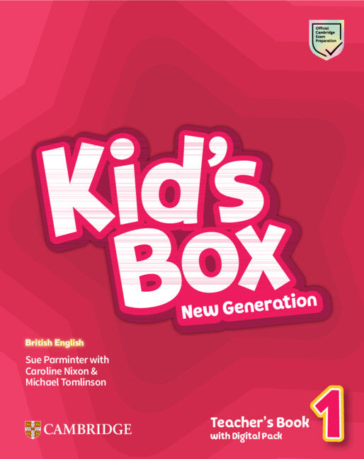 Kid's Box New Generation Level 1 Teacher's Book with Digital Pack British English (Multiple-component retail product) 9781108895446