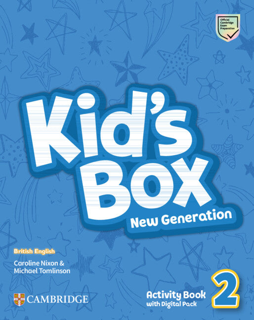 Kid's Box New Generation Level 2 Activity Book with Digital Pack British English (Multiple-component retail product) 9781108895491