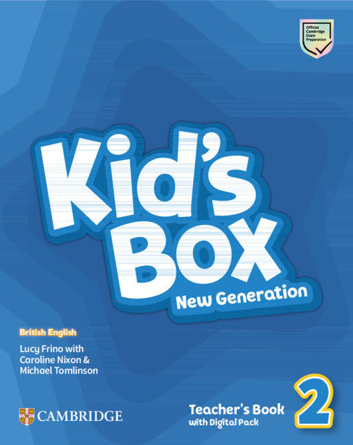 Kid's Box New Generation Level 2 Teacher's Book with Downloadable Audio British English (Multiple-component retail product) 9781108895514