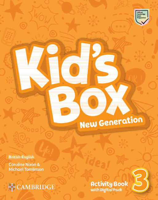 Kid's Box New Generation Level 3 Activity Book with Digital Pack British English (Multiple-component retail product) 9781108895545