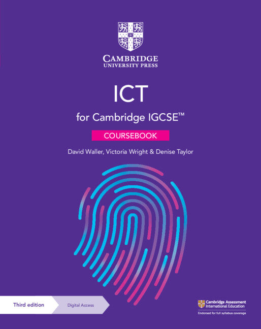 Cambridge IGCSE™ ICT Coursebook with Digital Access (2 Years) (Multiple-component retail product) 9781108901093