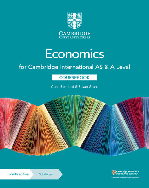 Cambridge International AS & A Level Economics Coursebook with Digital Access (2 Years) (Multiple-component retail product) 9781108903417