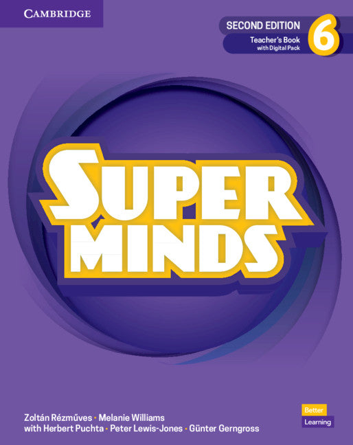 Super Minds Level 6 Teacher's Book with Digital Pack British English (Multiple-component retail product) 9781108909389