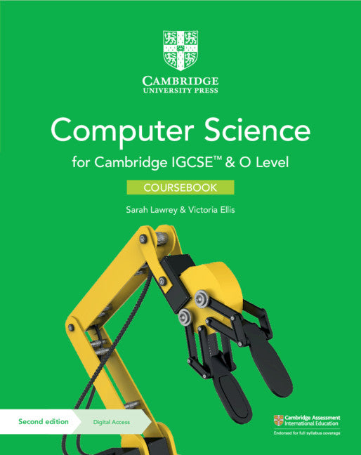 Cambridge IGCSE™ and O Level Computer Science Coursebook with Digital Access (2 Years) (Multiple-component retail product) 9781108915144