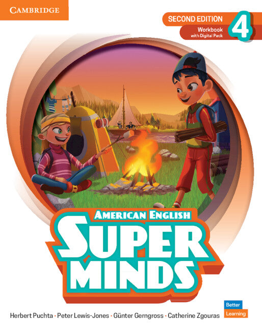 Super Minds Level 4 Workbook with Digital Pack American English (Multiple-component retail product) 9781108920889