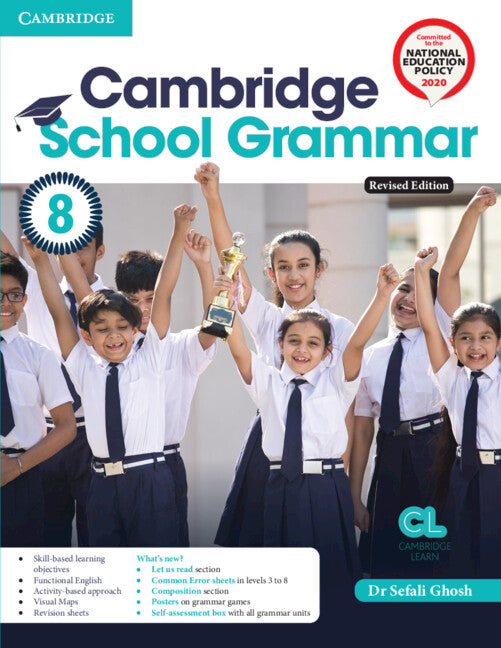 Cambridge School Grammar Level 8 Student's Book with AR APP and Poster (Multiple-component retail product) 9781108921800