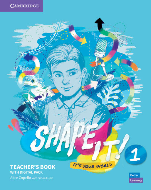 Shape It! Level 1 Teacher's Book and Project Book with Digital Resource Pack (Multiple-component retail product) 9781108923446