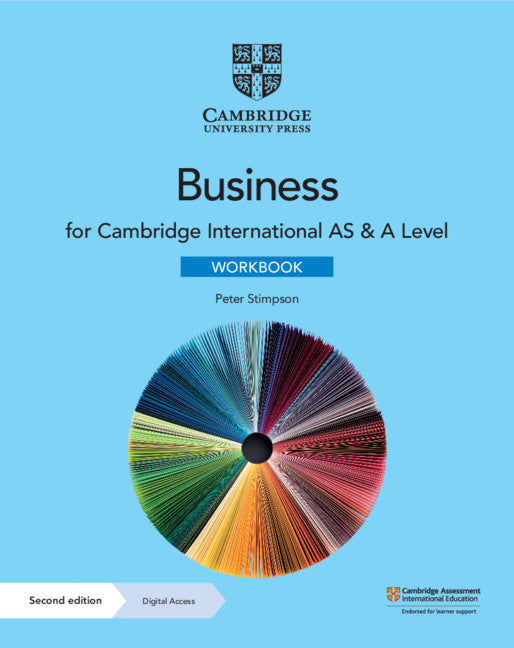 Cambridge International AS & A Level Business Workbook with Digital Access (2 Years) (Multiple-component retail product) 9781108926003