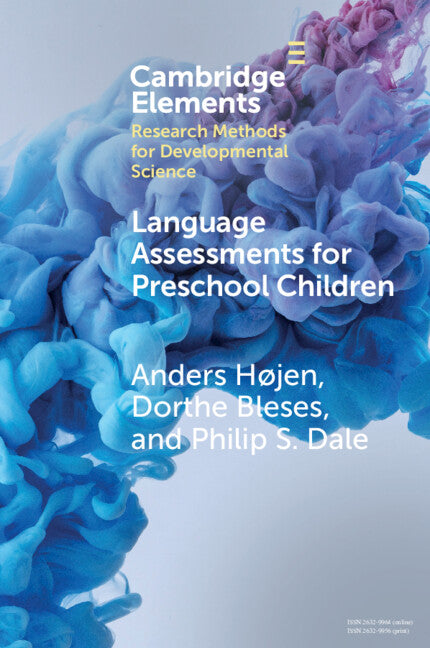 Language Assessments for Preschool Children; Validity and Reliability of Two New Instruments Administered by Childcare Educators (Paperback / softback) 9781108927178