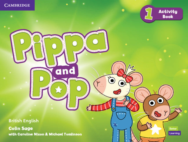 Pippa and Pop Level 1 Activity Book British English (Paperback / softback) 9781108928281