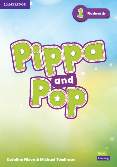 Pippa and Pop Level 1 Flashcards British English (Cards) 9781108928342