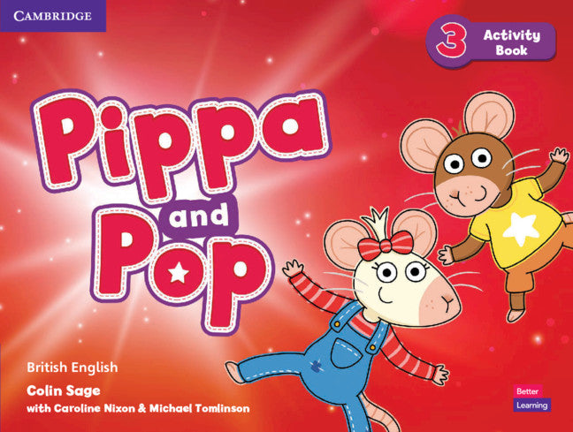 Pippa and Pop Level 3 Activity Book British English (Paperback / softback) 9781108928496