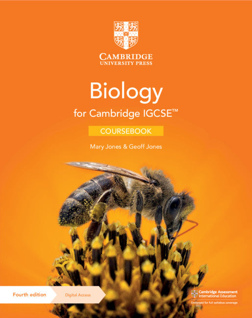 Cambridge IGCSE™ Biology Coursebook with Digital Access (2 Years) (Multiple-component retail product) 9781108936767