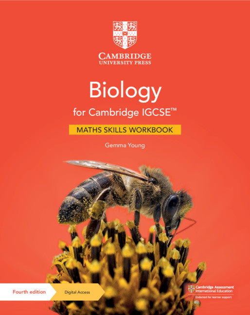 Biology for Cambridge IGCSE™ Maths Skills Workbook with Digital Access (2 Years) (Multiple-component retail product) 9781108947527