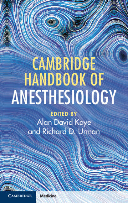 Cambridge Handbook of Anesthesiology (Paperback / softback) 9781108947657