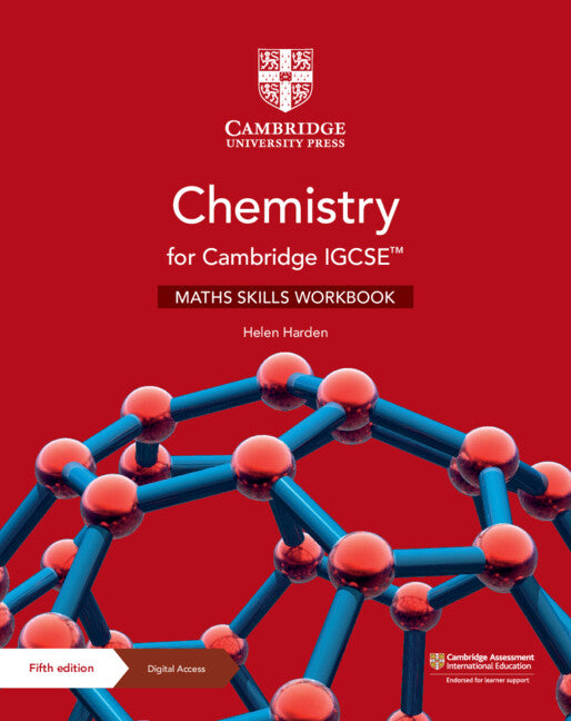 Chemistry for Cambridge IGCSE™ Maths Skills Workbook with Digital Access (2 Years) (Multiple-component retail product) 9781108948364