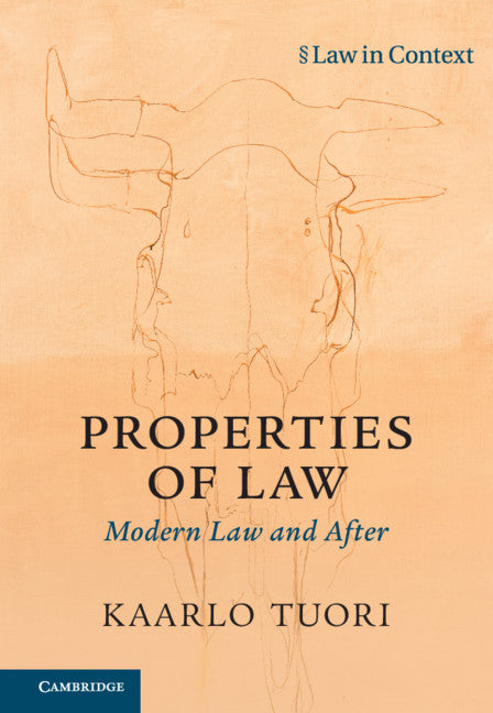 Properties of Law; Modern Law and After (Paperback / softback) 9781108948807