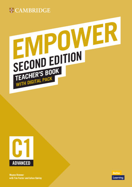 Empower Advanced/C1 Teacher's Book with Digital Pack (Multiple-component retail product) 9781108955508