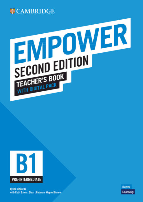 Empower Pre-intermediate/B1 Teacher's Book with Digital Pack (Multiple-component retail product) 9781108961486