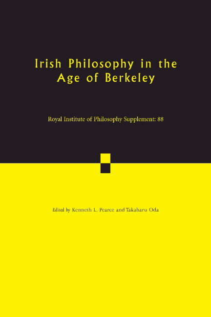 Irish Philosophy in the Age of Berkeley: Volume 88 (Paperback / softback) 9781108970822