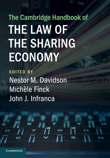 The Cambridge Handbook of the Law of the Sharing Economy (Paperback / softback) 9781108971447