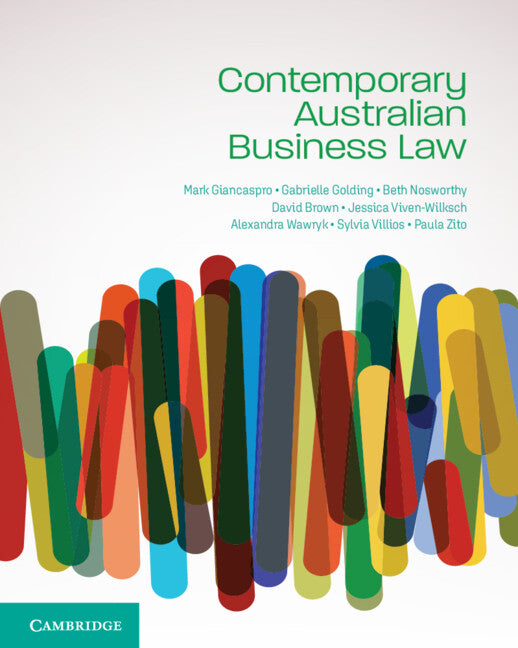 Contemporary Australian Business Law (Paperback / softback) 9781108984676