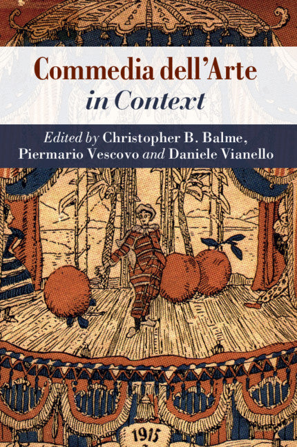 Commedia dell'Arte in Context (Paperback / softback) 9781108994088