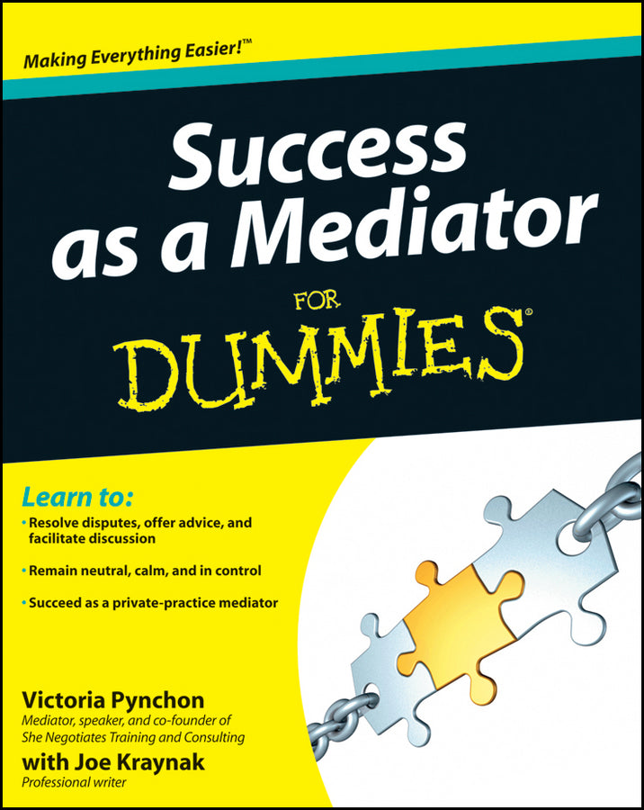 Success as a Mediator For Dummies (Paperback / softback) 9781118078624