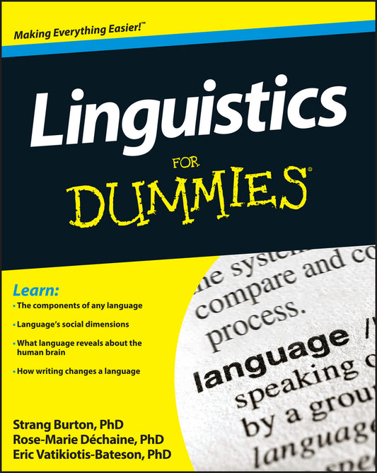 Linguistics For Dummies (Paperback / softback) 9781118091692