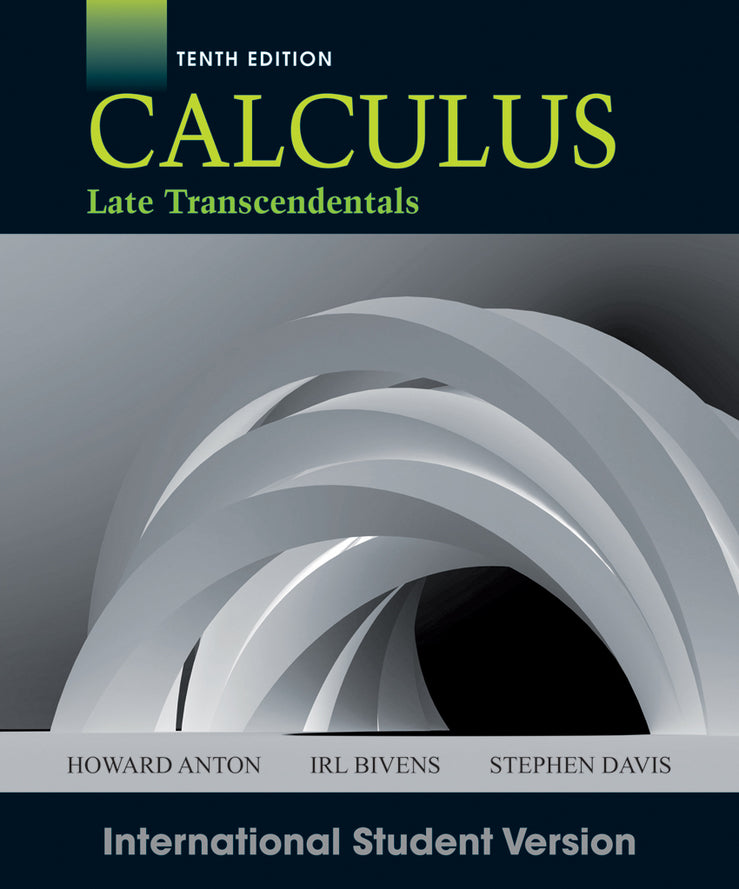 Calculus Late Transcendentals 10e ISV WIE (Paperback / softback) 9781118092484