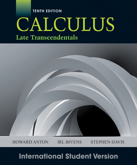 Calculus Late Transcendentals 10e ISV WIE (Paperback / softback) 9781118092484