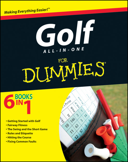 Golf All–in–One For Dummies (Paperback / softback) 9781118115046