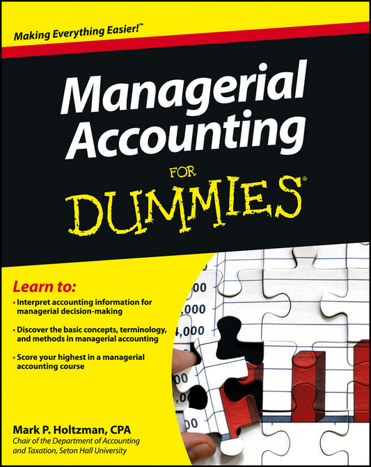 Managerial Accounting For Dummies (Paperback / softback) 9781118116425