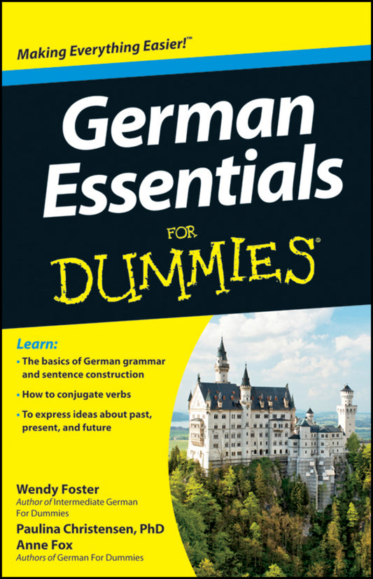 German Essentials For Dummies (Paperback / softback) 9781118184226