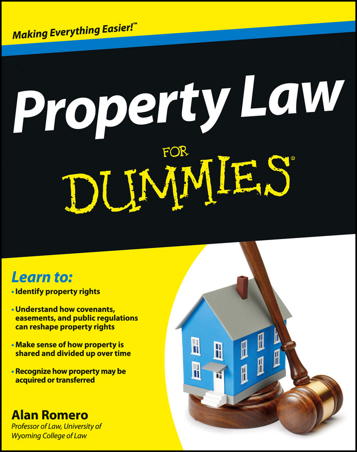 Property Law For Dummies (Paperback / softback) 9781118375396