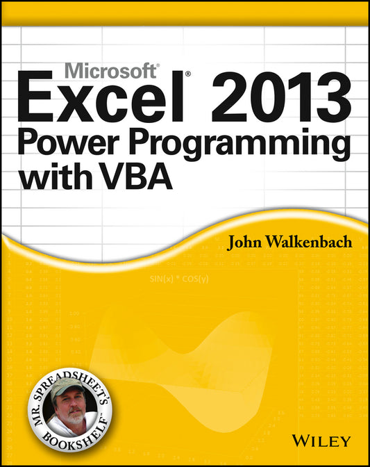 Excel 2013 Power Programming with VBA (Paperback / softback) 9781118490396